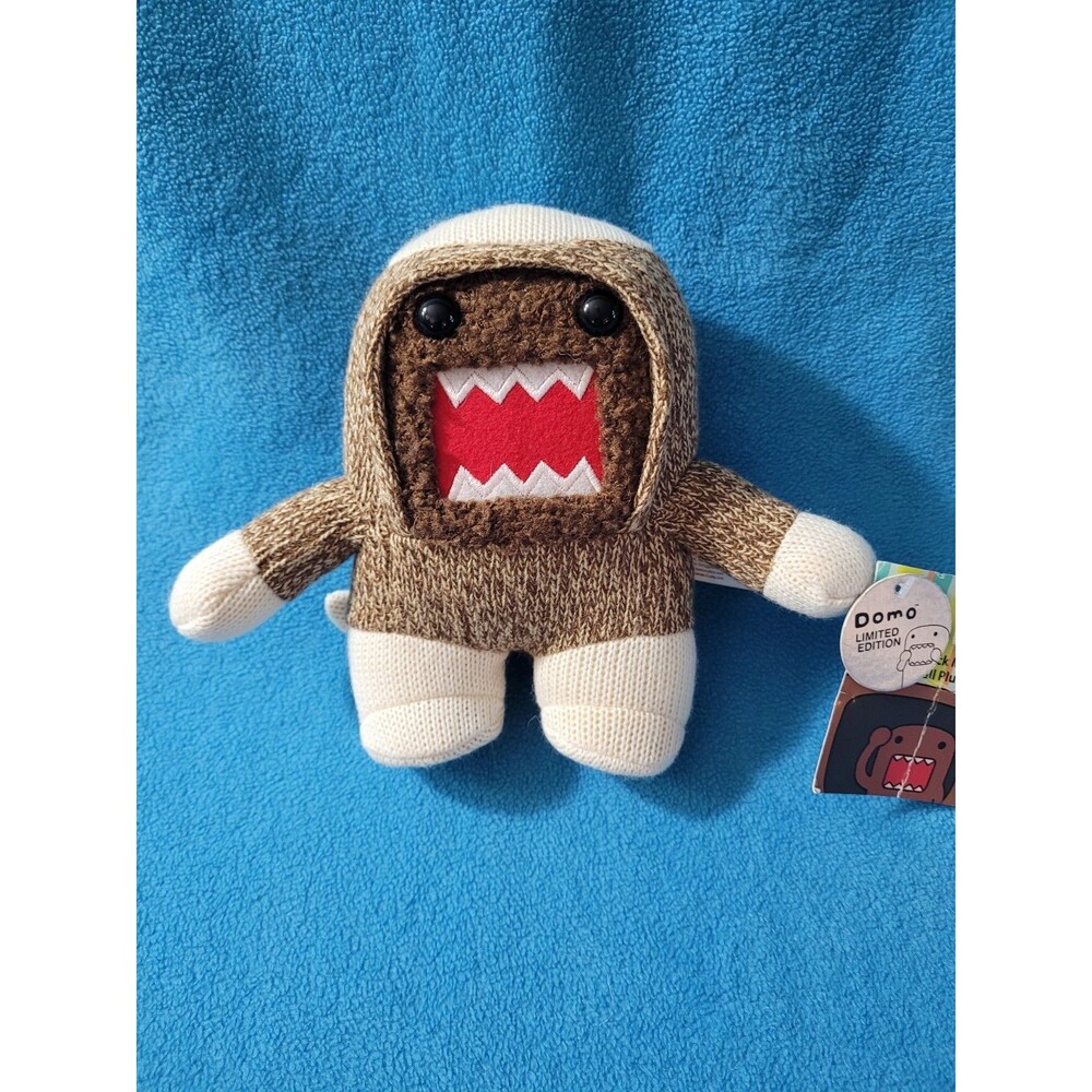 Domo Kun 7” Plush #651 Sock Monkey Costume Domo Limited Edition 2013